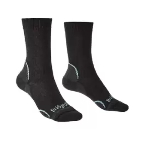 Image of Bridgedale HIKE Lightweight T2 Coolmax Performance Boot Womens - Medium Graphite/Mint