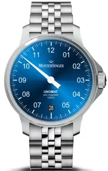 Image of MeisterSinger Watch Unomat Blue