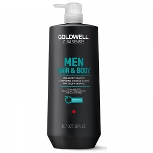 Image of Goldwell Dualsenses Mens Hair & Body Shampoo 1000ml