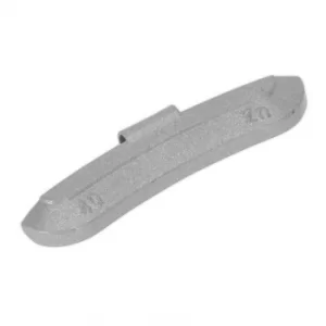 Image of Wheel Weight 40G Hammer-on Zinc for Steel Wheels Pack of 50