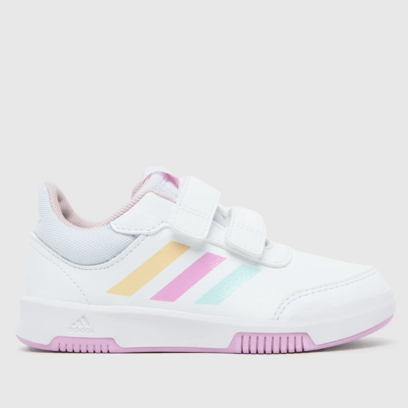 Image of adidas Multi Tensaur Sport 2.0 Girls Junior Trainers Multi UK 2 (EU 34)
