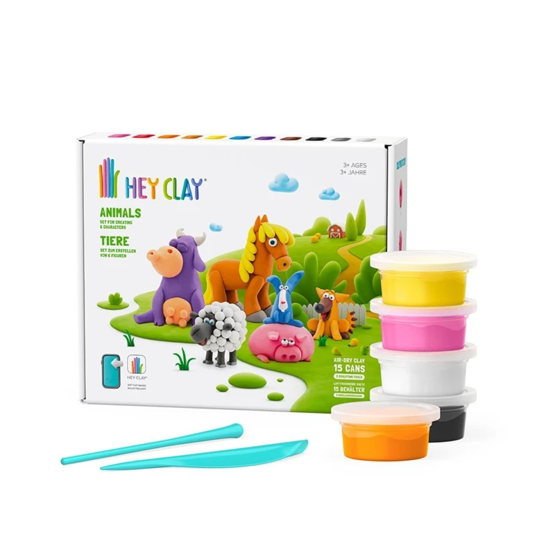 Image of Tomy HEY CLAY ANIMALS 15 CAN SET None unisex One Size