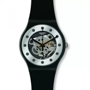 Image of Mens Swatch Silver Glam Watch