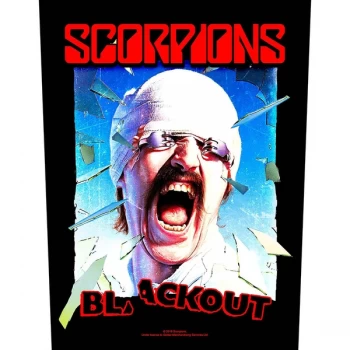 Image of Scorpions - Blackout Back Patch