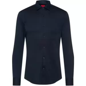 Image of Hugo Kenno Jersey Shirt - Blue