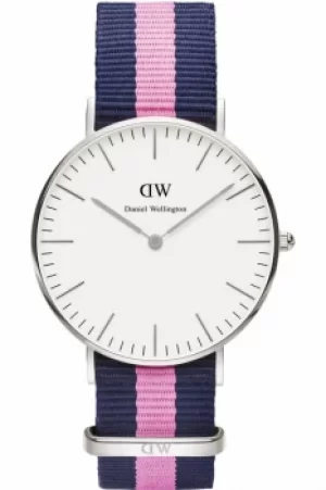 Image of Ladies Daniel Wellington Winchester Silver 36mm Watch DW00100049