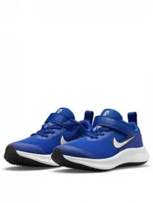 Image of Nike Star Runner 3 Childrens Trainer, Blue/White, Size 2