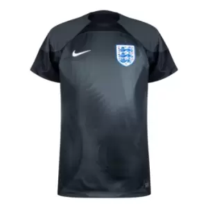 Image of 2022-2023 England Home Goalkeeper Shirt (Black)