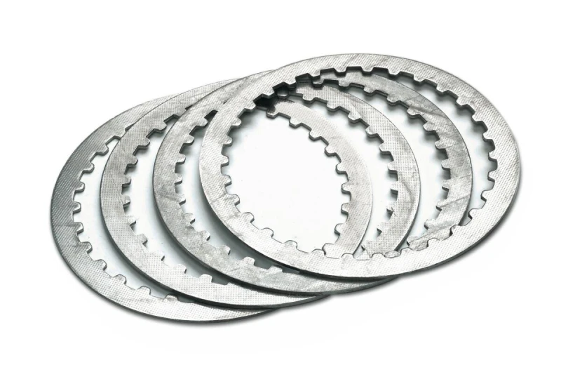 Image of MES440-7 - TRW Steel Clutch Drive Plate Kit For KTM Adventure 790 2019-2020 Silver MES440-7