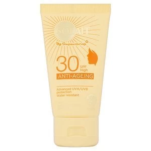 Image of Solait Face Sun Cream Fluid SPF30 50ml