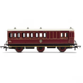 Image of Hornby NBR, 6 Wheel Coach, Unclassed (Brake 3rd) Coach, 472 - Era 2 Model Train