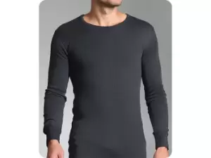 Image of Sockshop WFU3600GRYB Workforce Thermal Long Sleeve Vest S Grey