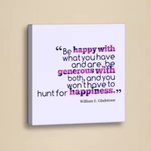 Image of SLO016 Purple Fuchsia Decorative Canvas Painting