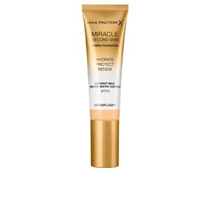 Image of MIRACLE TOUCH second skin found.SPF20 #2-fair light 30ml