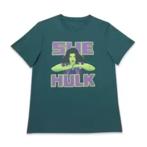 Image of Marvel She Hulk Stare Unisex T-Shirt - Green - M