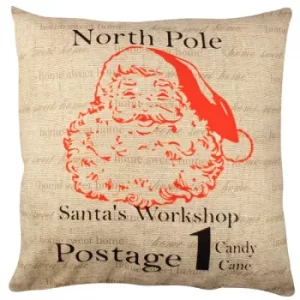 Image of A11900 Multicolor Cushion Santa Workshop