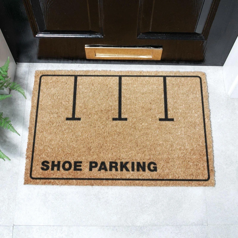 Image of Artsy Doormats Shoe Parking Doormat (60 X 40Cm)