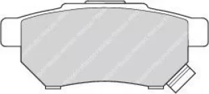 Image of Ferodo FDB621 Brake Pad Set Rear Axle Premier Car