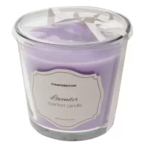 Image of Stanford Home 3 Wick Candle Jar - Blue