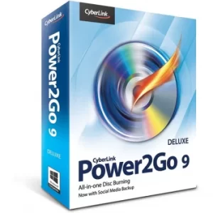 Image of Cyberlink Power2Go 9 Deluxe (PC)