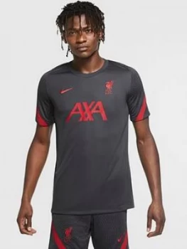 Image of Nike Liverpool Fc Mens 20/21 Strike Short Sleeved Tee