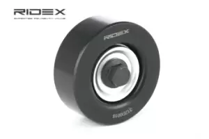 Image of RIDEX Idler Pulley FORD,MAZDA 312D0016 1072321,1112807,1139951 Guide Pulley,Deflection Pulley,Deflection/Guide Pulley, v-ribbed belt 1763647,7109163