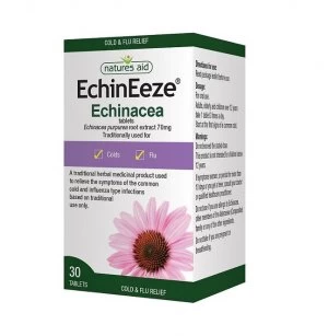 Image of Natures Aid EchinEeze Echinacea 30 Tablets