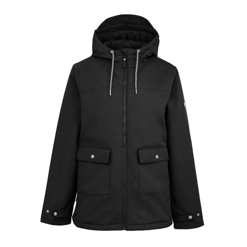 Image of Gelert Womens Coast Waterproof Wind Resistant Hooded Insulated Puffer Jacket Black female 8 (36)