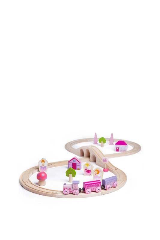 Image of Bigjigs Rail Fairy Figure of Eight Train Set Multi unisex