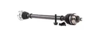 Image of RIDEX Drive shaft VW,AUDI,SKODA 13D0450 1K0407272BG,1K0407272DR,1K0407272JT CV axle,Half shaft,Driveshaft,Axle shaft,CV shaft,Drive axle 1K0407272QT