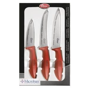 Image of Clauss 3 Piece Paring Vegetable and Utility Kitchen Knife Set CL-80000
