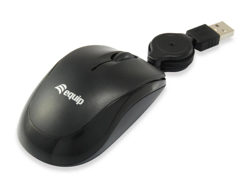 Image of Equip 245103 mouse Travel Ambidextrous USB Type-A Optical 1000 DPI