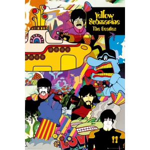 Image of The Beatles Yellow Submarine Maxi Poster