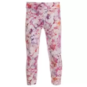 Image of USA Pro Training Capri Tights Junior Girls - Pink