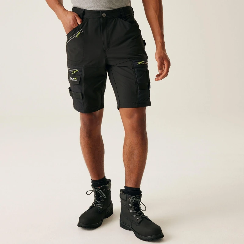 Image of Regatta Mens Infiltrate Detachable Holster Shorts Black male 42
