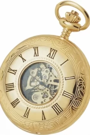 Image of Woodford Half Hunter Skeleton Mechanical Watch WF1077