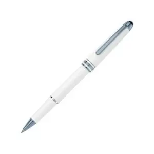 Image of Mont Blanc - Meisterstuck Glacier Classique Rollerball White - Rollerball Pens - White