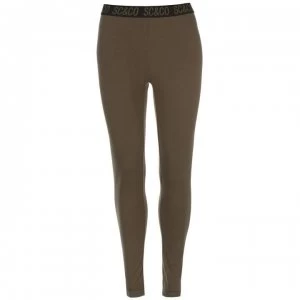 Image of SoulCal SC & CO Logo Waistband Leggings - Khaki