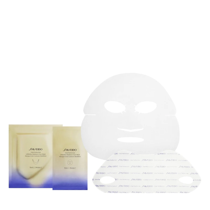Image of Shiseido VITAL PERFECTION liftdefine radiance face mask 6 pz