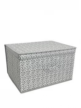 Image of Jumbo Storage Chest - Knit
