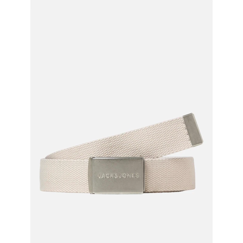 Image of Jack and Jones London Woven Belt Mens Moonbeam male 90