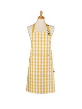 Image of Ulster Weavers Ulster Weavers Yellow Gingham Apron