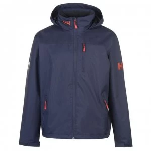 Image of Helly Hansen Crew Hooded Midlayer Jacket Mens - Graphite Blue