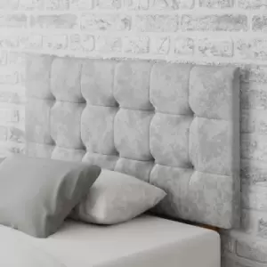 Image of Sinatra Mirazzi Velvet Headboard Silver