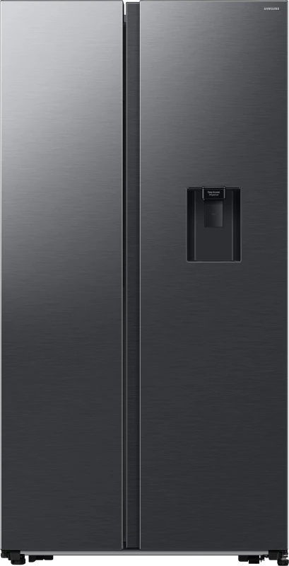 Image of Samsung RS57DG410EB4EU WiFi Connected Total No Frost American Fridge Freezer - Black - E Rated