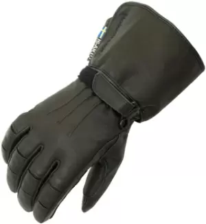 Image of Halvarssons Logan Motorcycle Gloves, black, Size L, black, Size L