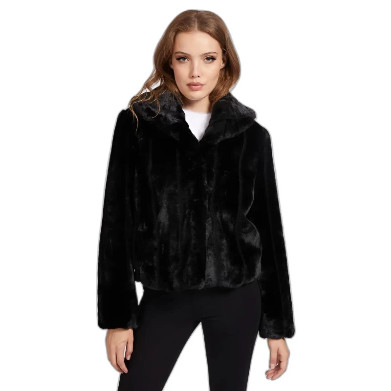 Image of Guess Womens jacket Guess New Sophy Noir Female M