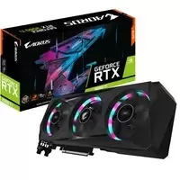 Image of Gigabyte Aorus GeForce RTX 3060Ti Elite V2 LHR 8GB GDDR6 PCI-Express Graphics Card