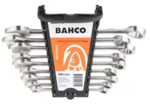 Image of Bahco 9 Piece Stainless Steel Spanner Set