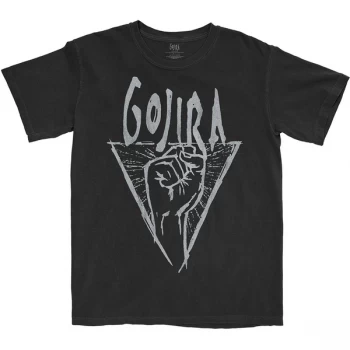 Image of Gojira - Power Glove Unisex Medium T-Shirt - Black